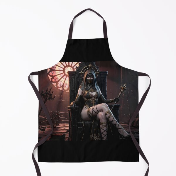 Item preview, Dark Nun Blindfolded Artistic Gothic Portrait designed and sold by GalleryBrisArt.