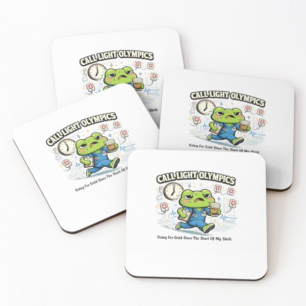 Item preview, Call Light Olympics Funny Nurse Frog Shirt | RN Hospital Humor Classic T-Shirt  designed and sold by podlook.