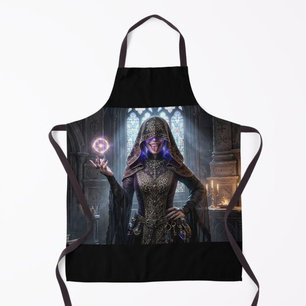 Item preview, Dark Nun Blindfolded Artistic Gothic Portrait designed and sold by GalleryBrisArt.