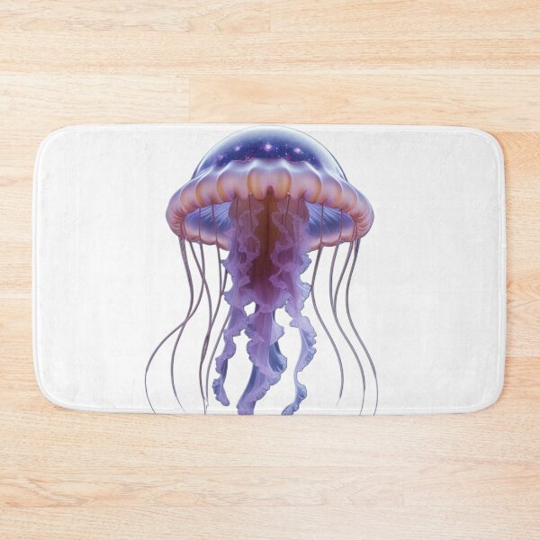 Item preview, Cosmic jellyfish floating in space designed and sold by kidoramagic.