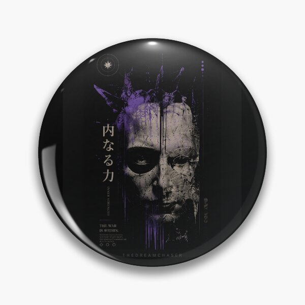Item preview, Inner Strength - The War Is Within Japanese Art Poster designed and sold by THEDREAMCHASER.
