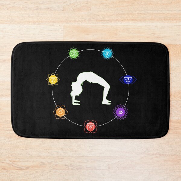 Item preview, Heart Chakra Yoga - Wheel Pose, Female Figure designed and sold by TheThankfulTyne.