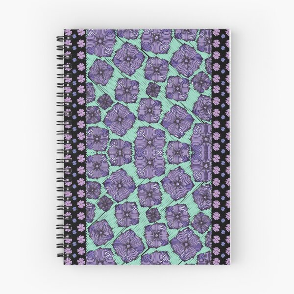 Artikelvorschau, Lila Blumen entworfen und verkauft von ZaboDesign.