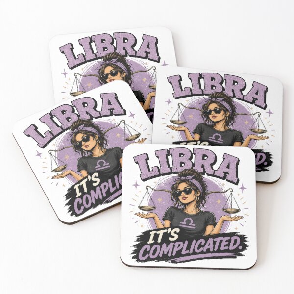 Item preview, Libra It’s Complicated Shirt – Funny Libra Zodiac Astrology Gift designed and sold by Thehatinthecat.