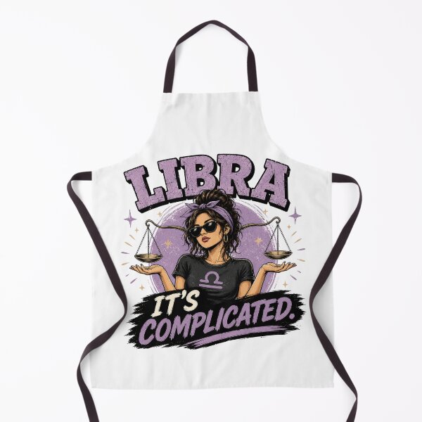 Item preview, Libra It’s Complicated Shirt – Funny Libra Zodiac Astrology Gift designed and sold by Thehatinthecat.