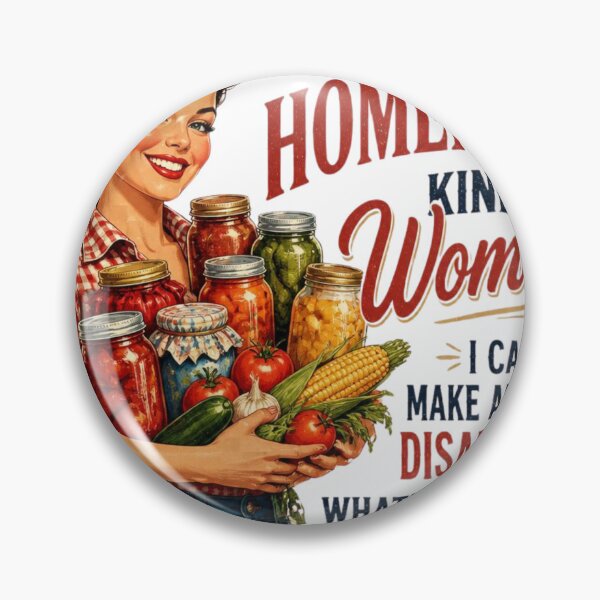 Item preview, I'm A Homemade Kind Of Woman Superpower Vintage Canning Retro Homesteading Humor designed and sold by redblink store.