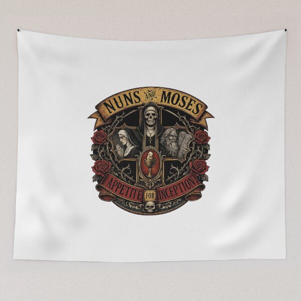 Item preview, Nuns and Moses: Appetite for Inception! GNR Homage. designed and sold by Bruce Custom Creations.