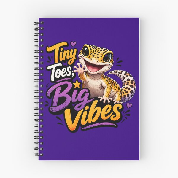 Item preview, Tiny Toes, Big Vibes Leopard Gecko designed and sold by Weirdwildco69.
