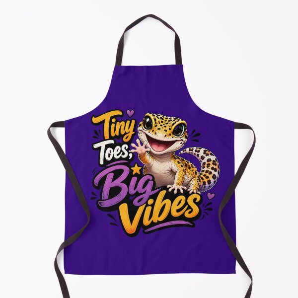 Item preview, Tiny Toes, Big Vibes Leopard Gecko designed and sold by Weirdwildco69.