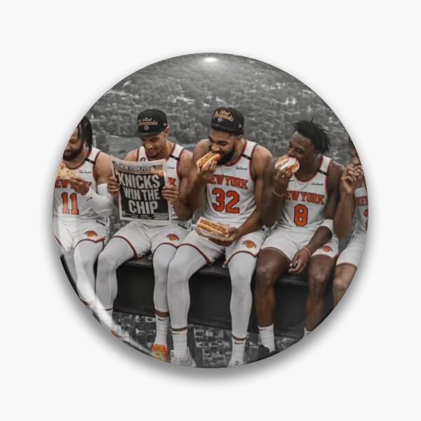 Item preview, Knicks lunch on a championship beam designed and sold by peterkip.