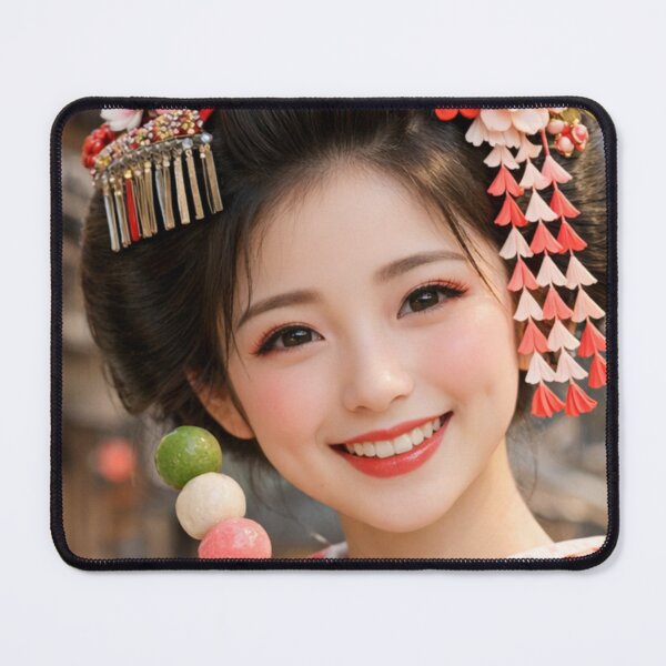Item preview, Maiko Series #2 - Dango Blossom Walk | FUJIYAMA-JAPAN-WORKS designed and sold by FUJIYAMA-JAPAN-WORKS.