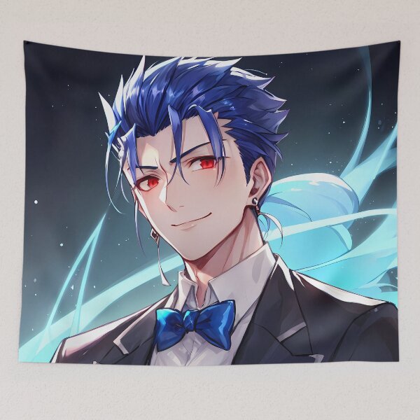 Item preview, Lancer Fate Stay Night Elegant Night Aura designed and sold by PMartistStudio.