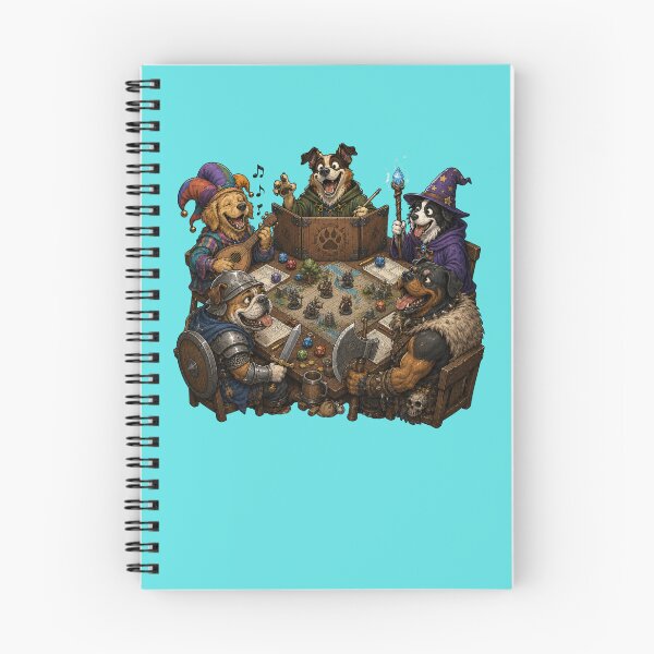 Item preview, Dog Adventurers Tabletop RPG Game Night designed and sold by extrisiceye.