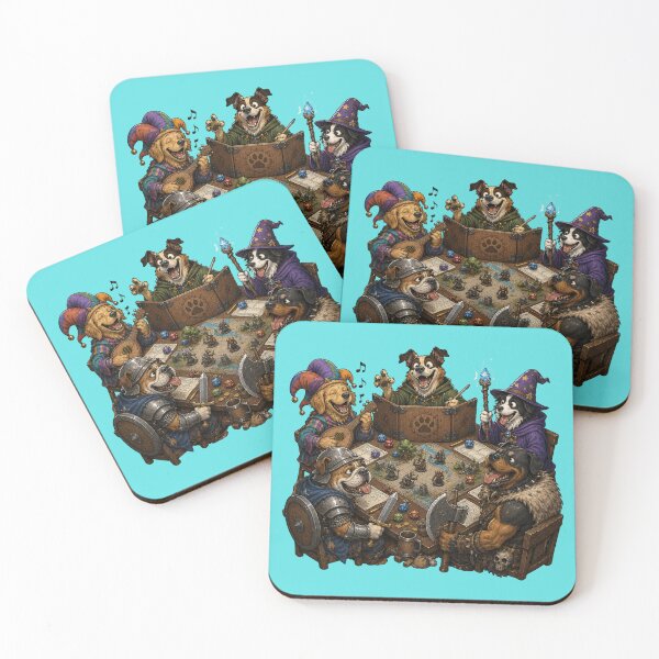 Item preview, Dog Adventurers Tabletop RPG Game Night designed and sold by extrisiceye.