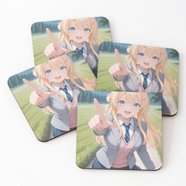 Item preview, Yuu Amami Second Prettiest Girl Kura Nika Mountain School Smile designed and sold by PMartistStudio.