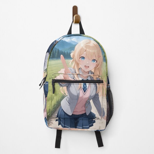 Item preview, Yuu Amami Second Prettiest Girl Kura Nika Mountain School Smile designed and sold by PMartistStudio.