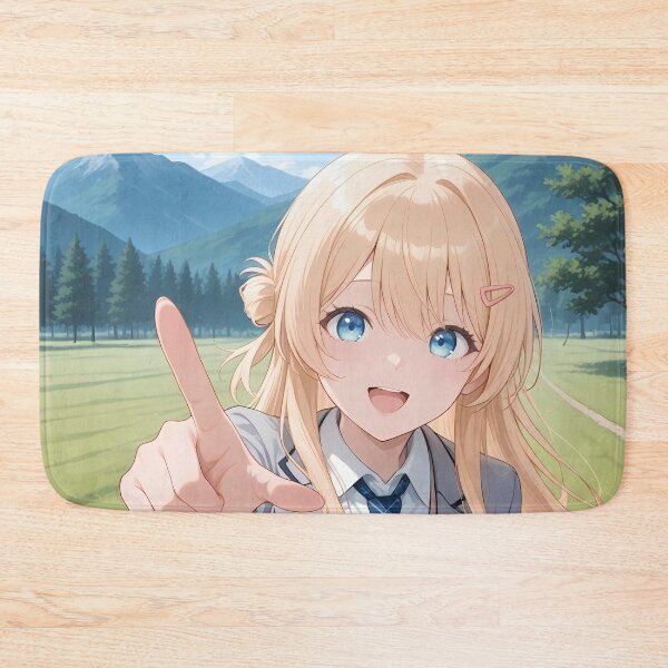Item preview, Yuu Amami Second Prettiest Girl Kura Nika Mountain School Smile designed and sold by PMartistStudio.