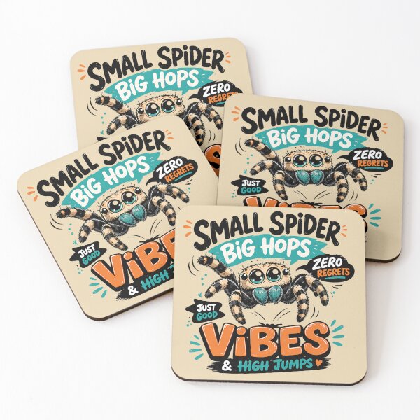 Item preview, Small Spider Big Hops Jumping Spider designed and sold by Weirdwildco69.