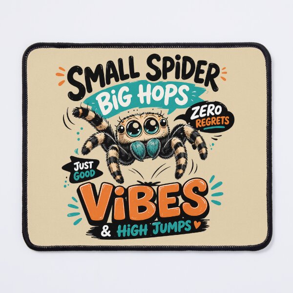 Item preview, Small Spider Big Hops Jumping Spider designed and sold by Weirdwildco69.
