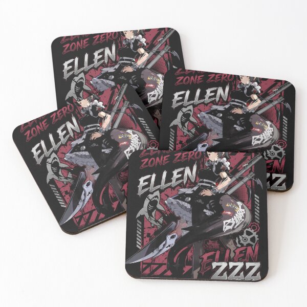 Artikelvorschau, Zenless Zone Zero Ellen Joe Red Splash entworfen und verkauft von Senpaiwaves.