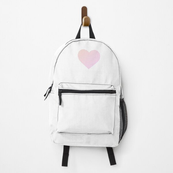 Item preview, Pink Striped Heart - Minimalist Aesthetic Shirt designed and sold by odkocreative.