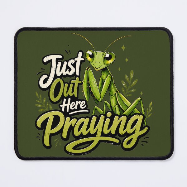 Item preview, Cute Whimsical Praying Mantis designed and sold by Weirdwildco69.