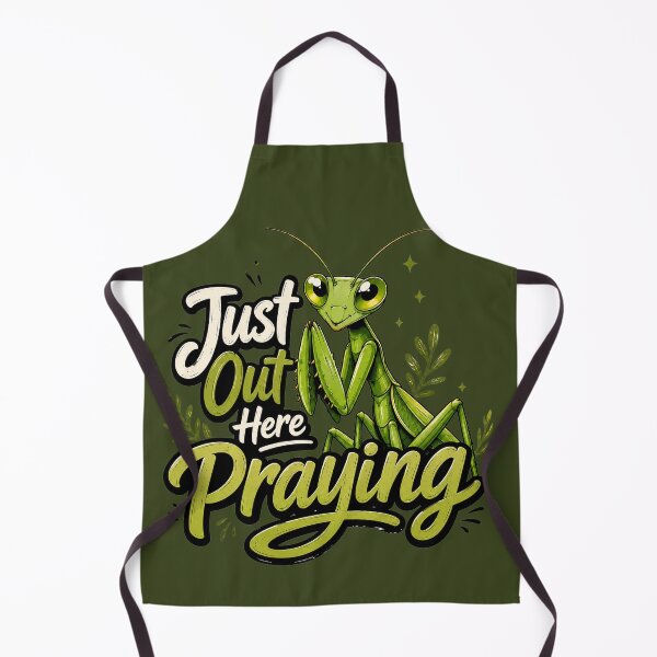 Item preview, Cute Whimsical Praying Mantis designed and sold by Weirdwildco69.
