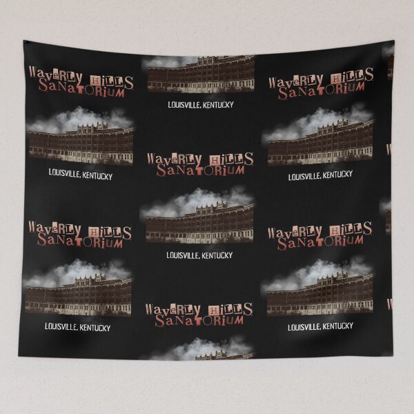 Item preview, Waverly Hills Sanatorium (Louisville, Kentucky) Cut Out Letters Hero Graphic designed and sold by GhostlyWorld.