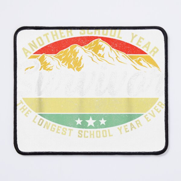 Item preview, The Longest School Year Ever Teacher Survivor T-Shirt designed and sold by Cafe18.