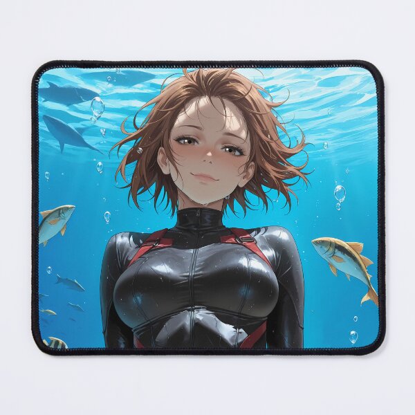 Item preview, Chisa Kotegawa Grand Blue Sunlit Reef Calm Dive designed and sold by PMartistStudio.