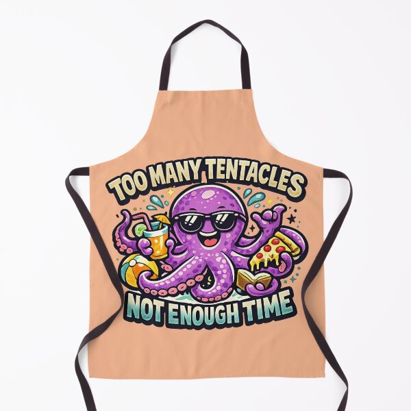 Item preview, Too Many Tentacles Octopus designed and sold by Weirdwildco69.