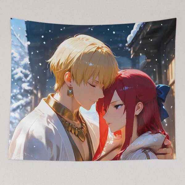 Item preview, Gilgamesh Fate Stay Night Winter Lantern Romance designed and sold by PMartistStudio.
