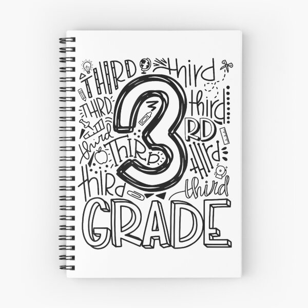 Item preview, Third 3rd Grade Typography Back to School T-Shirt designed and sold by ShadowPlace.