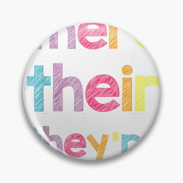 Item preview, There Their They're English Grammar Teacher Funny Humor T-Shirt Small designed and sold by igwaifus.