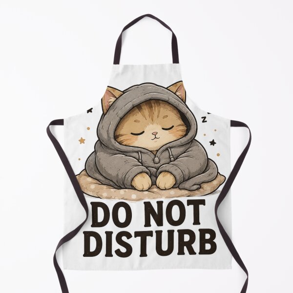 Item preview, Do Not Disturb Sleepy Cat designed and sold by S06PMarketing.