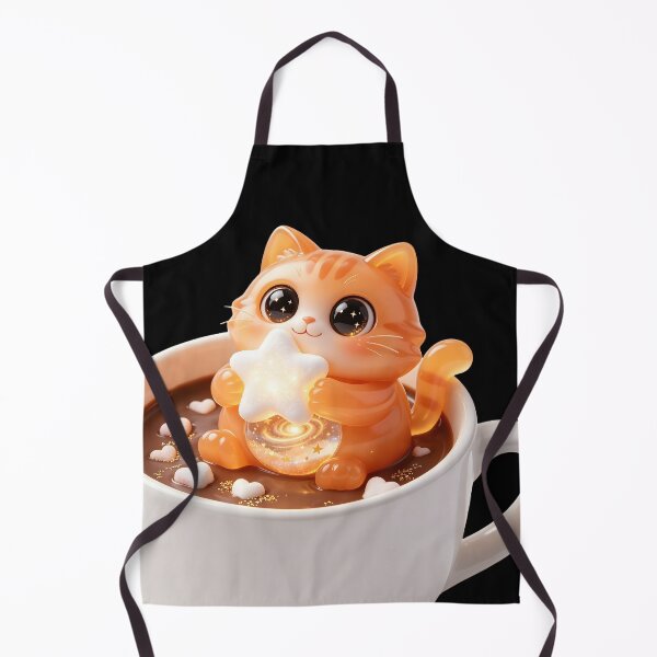 Item preview, Emerald Cat - Cozy Starry Cocoa: The Marshmallow Hug Edition designed and sold by ABYSSLAB.
