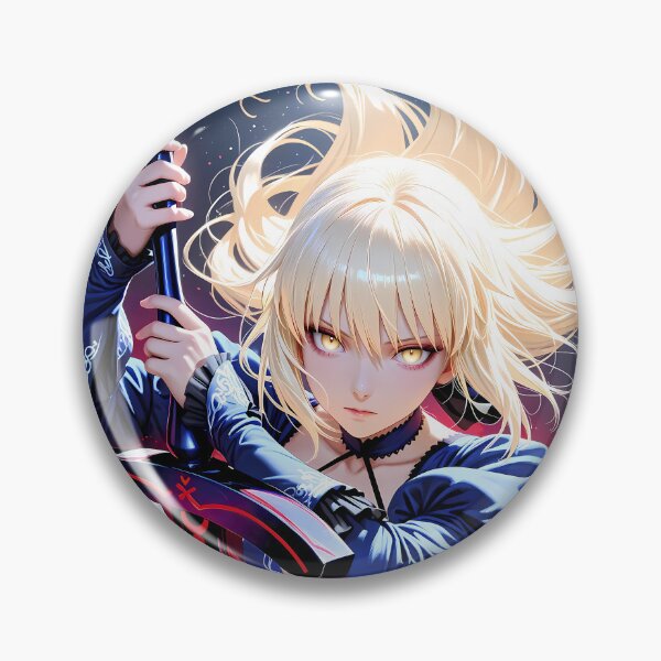 Item preview, Saber Alter Fate Stay Night Crimson Sword Dark Fantasy designed and sold by PMartistStudio.