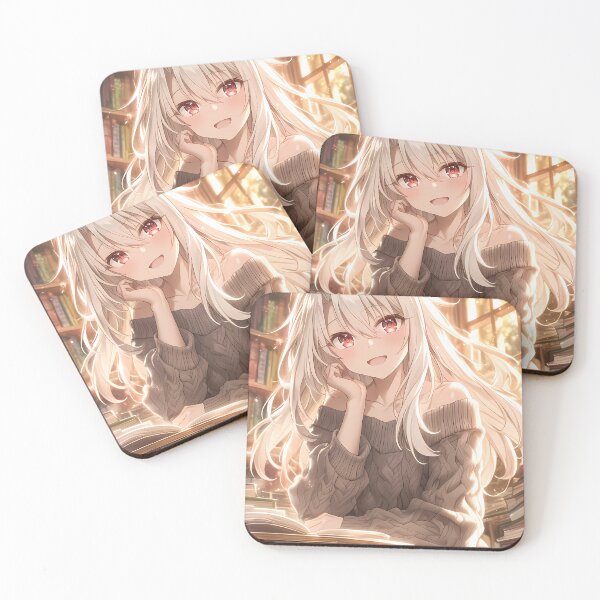 Item preview, Illyasviel von Einzbern Fate Stay Night Cozy Library Glow designed and sold by PMartistStudio.