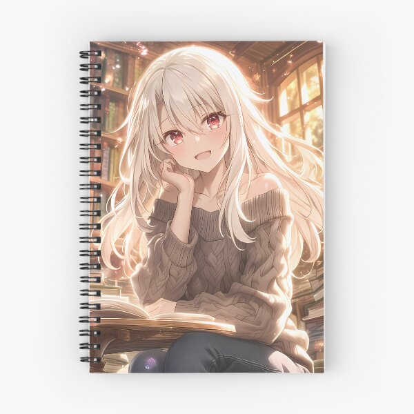 Item preview, Illyasviel von Einzbern Fate Stay Night Cozy Library Glow designed and sold by PMartistStudio.
