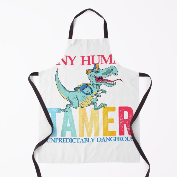 Item preview, Tiny Human Tamer Unpredictably Dangerous Funny Dinosaur T-Shirt designed and sold by JankoZED.