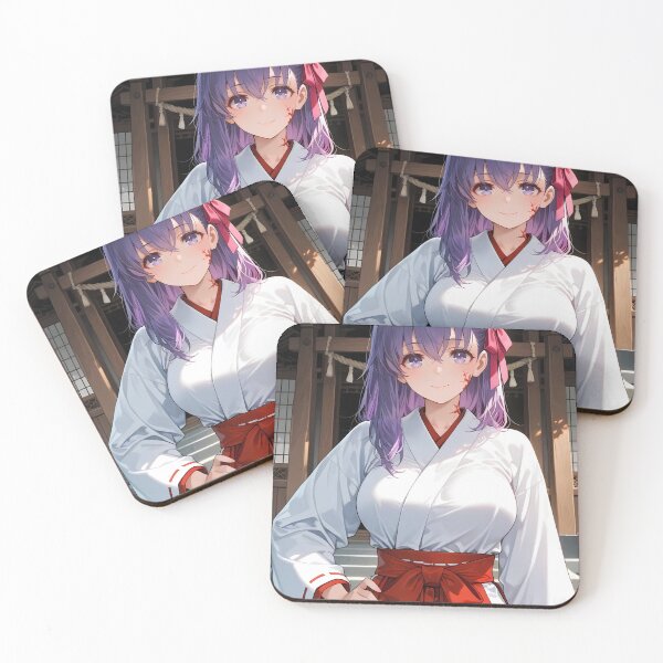 Item preview, Sakura Matou Fate Stay Night Shrine Grace Gentle Violet Aura designed and sold by PMartistStudio.