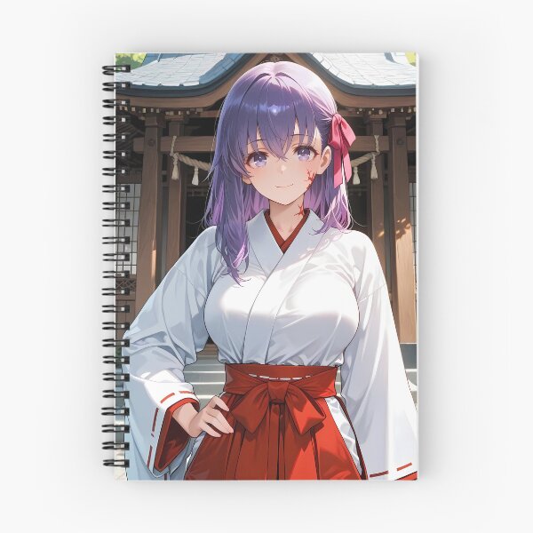 Item preview, Sakura Matou Fate Stay Night Shrine Grace Gentle Violet Aura designed and sold by PMartistStudio.