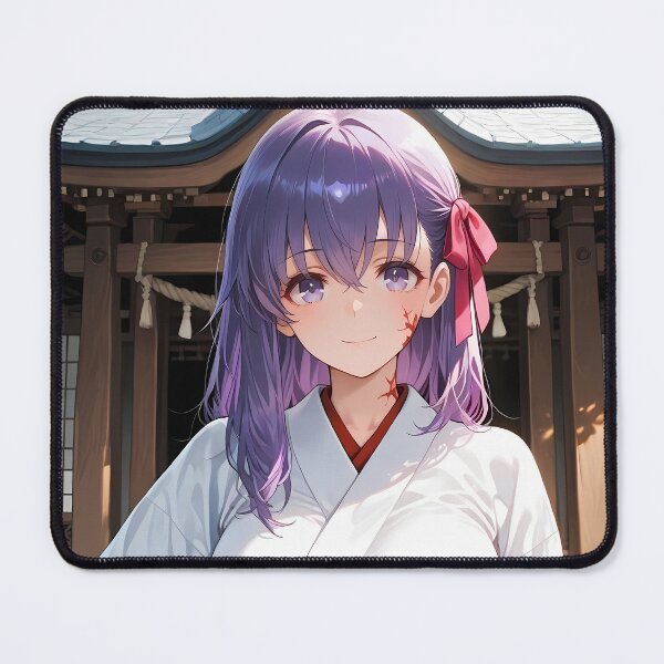 Item preview, Sakura Matou Fate Stay Night Shrine Grace Gentle Violet Aura designed and sold by PMartistStudio.