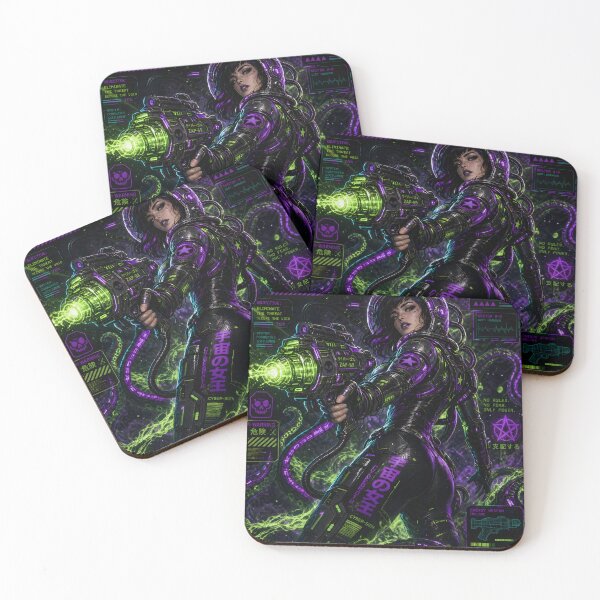 Item preview, Void Queen Cyberpunk Mission Alert designed and sold by castillomiami.