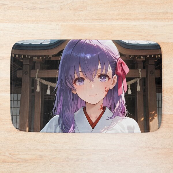 Item preview, Sakura Matou Fate Stay Night Shrine Grace Gentle Violet Aura designed and sold by PMartistStudio.