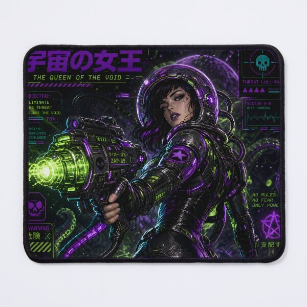 Item preview, Void Queen Cyberpunk Mission Alert designed and sold by castillomiami.