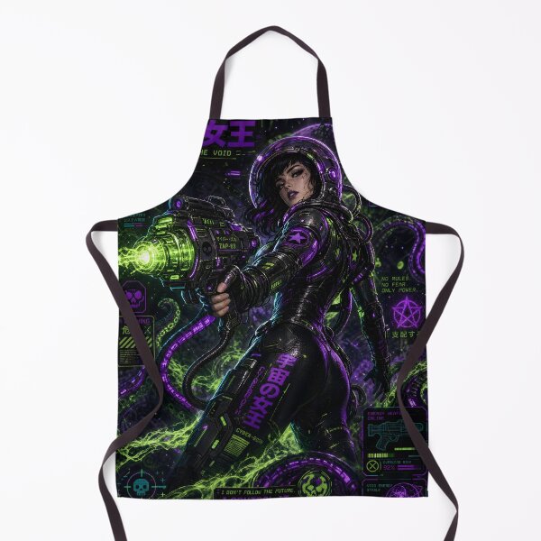 Item preview, Void Queen Cyberpunk Mission Alert designed and sold by castillomiami.