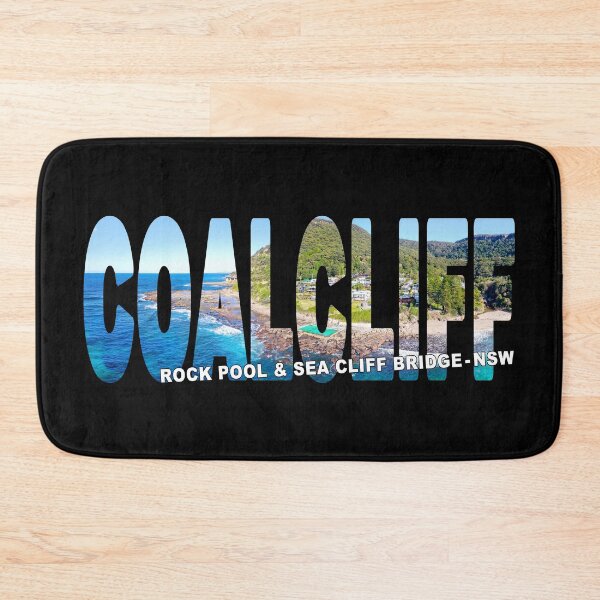Item preview, COALCLIFF Rock Pool & Sea Cliff Bridge NSW - Beautiful Sunny Day designed and sold by Adam Gormley.