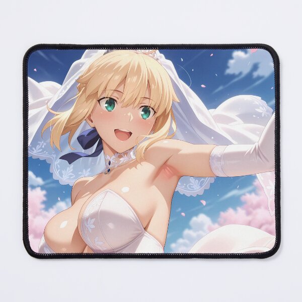 Item preview, Saber Fate Stay Night Bridal Breeze Sakura Sky designed and sold by PMartistStudio.