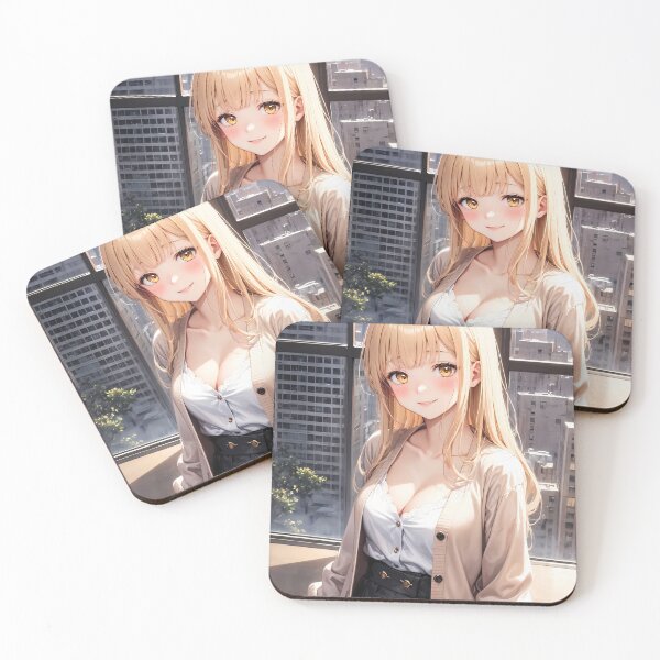 Item preview, Mahiru Shiina Angel Next Door City Window Smile designed and sold by PMartistStudio.